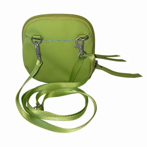 Haiku Green Mini Convertible Crossbody Shoulder Bag Purse Embroidered - Picture 6 of 9